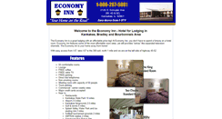 Desktop Screenshot of kankakeeeconomyinn.com